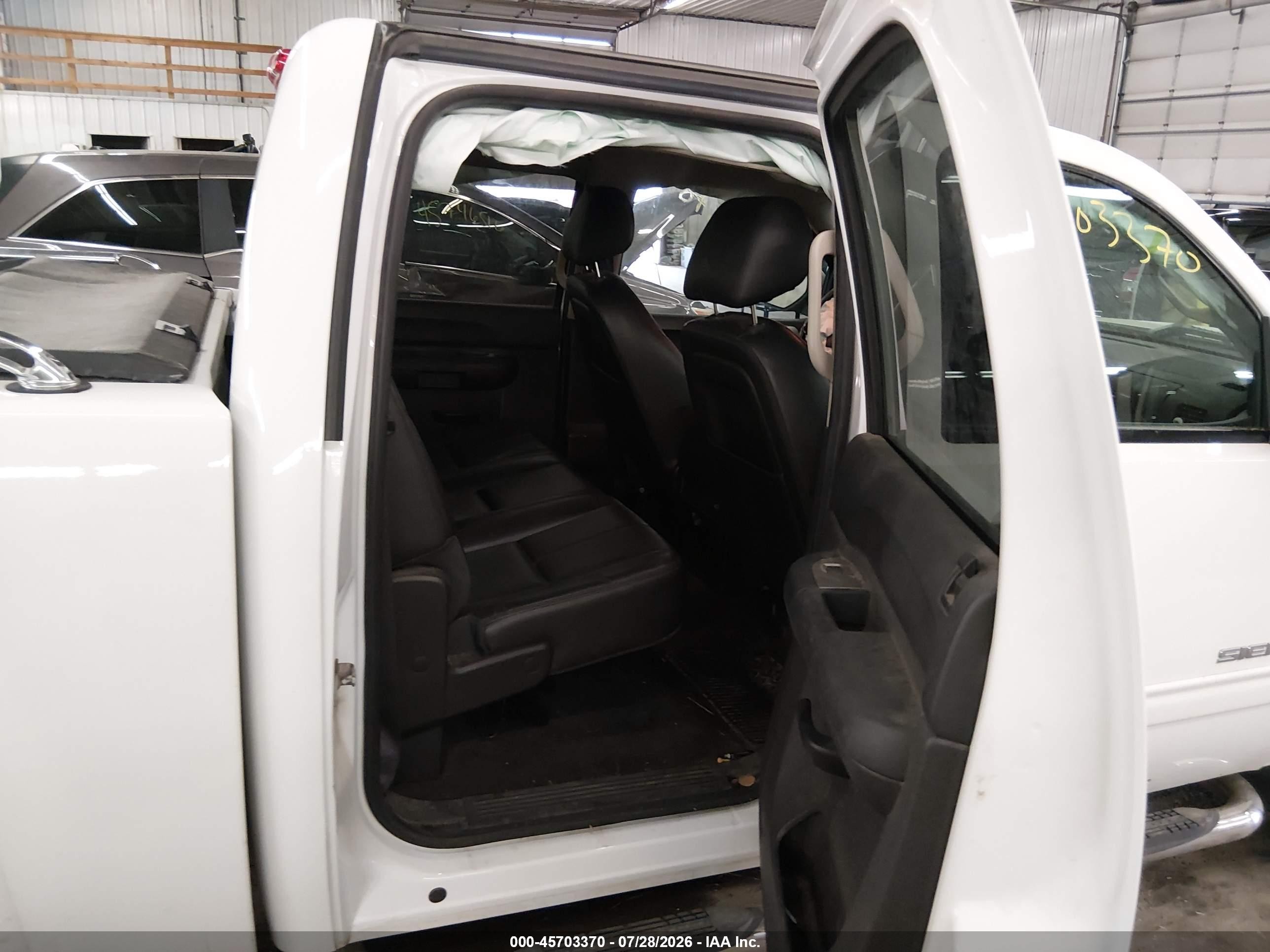 2013 Gmc Sierra 1500 Sle White vin: 3GTP2VE72DG365356