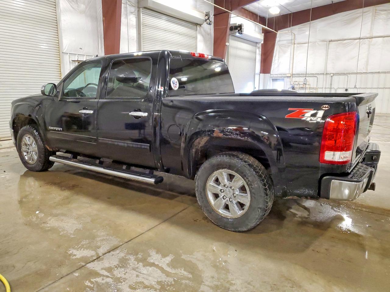 2013 Gmc Sierra K1500 Sle Черный vin: 3GTP2VE72DG368726