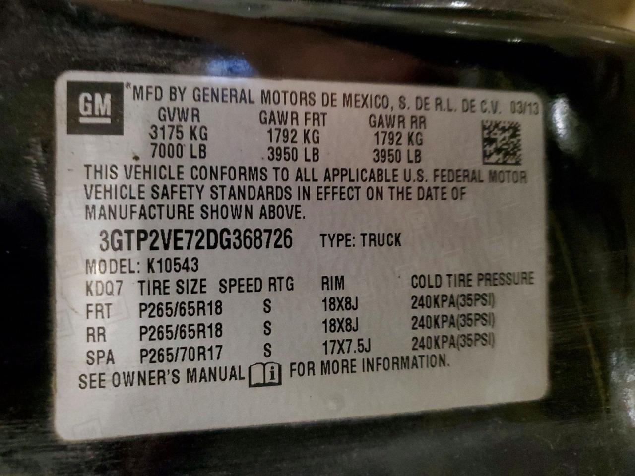 2013 Gmc Sierra K1500 Sle Черный vin: 3GTP2VE72DG368726