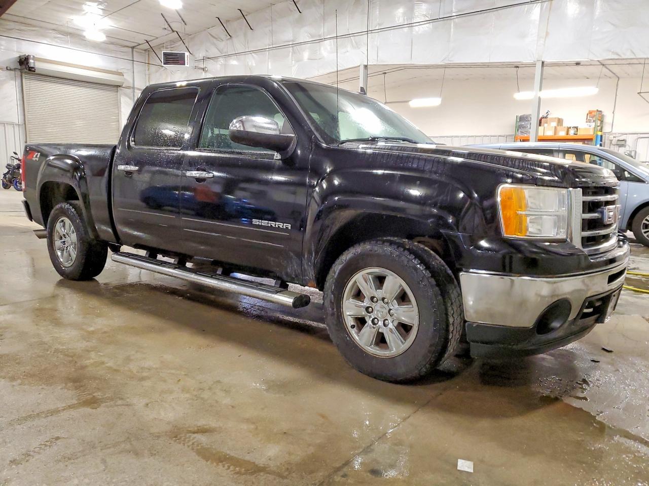 2013 Gmc Sierra K1500 Sle Черный vin: 3GTP2VE72DG368726