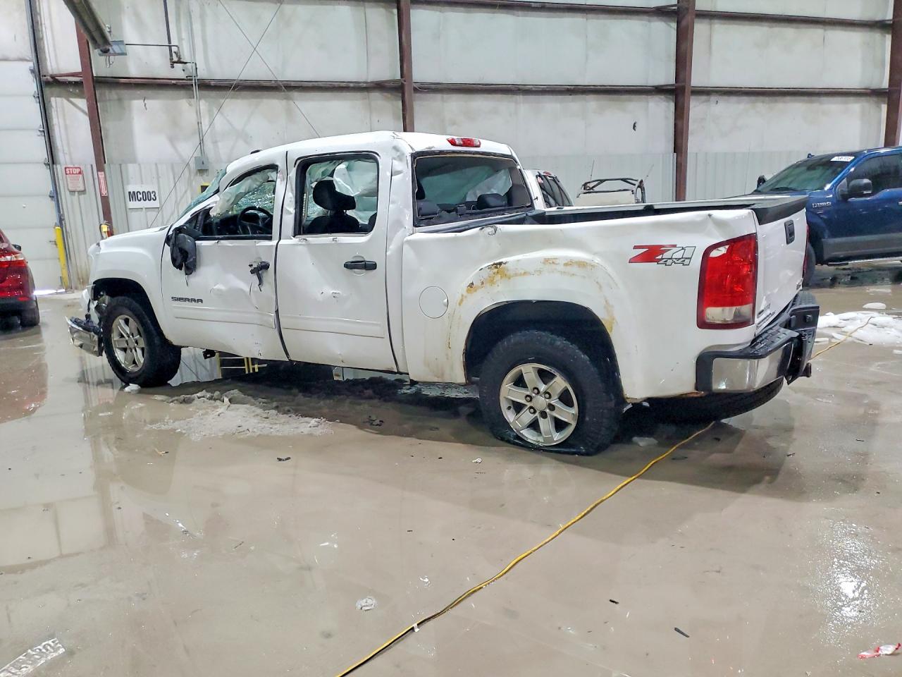 2012 Gmc Sierra K1500 Sle Белый vin: 3GTP2VE73CG118264