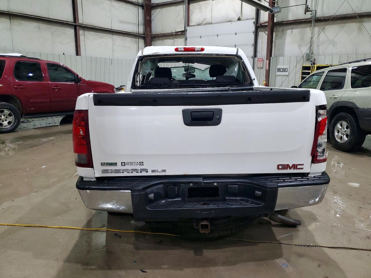 2012 Gmc Sierra K1500 Sle Белый vin: 3GTP2VE73CG118264