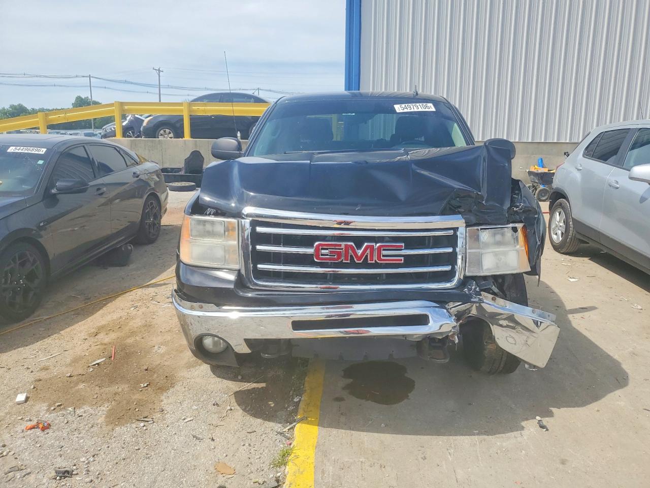2012 Gmc Sierra K1500 Sle Black vin: 3GTP2VE73CG121780