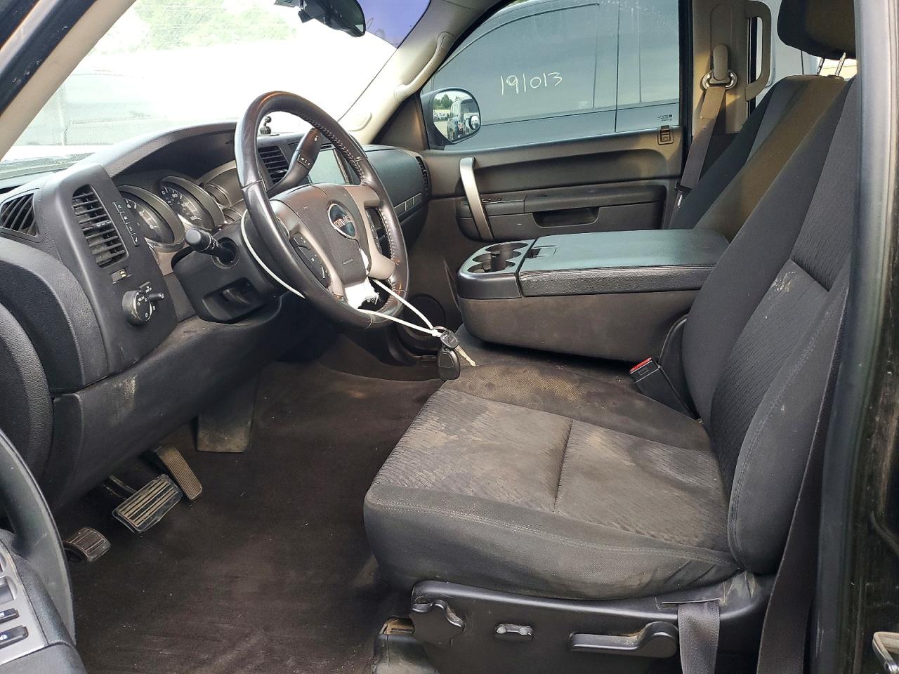 2012 Gmc Sierra K1500 Sle Black vin: 3GTP2VE73CG121780