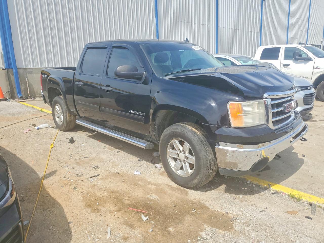 2012 Gmc Sierra K1500 Sle Black vin: 3GTP2VE73CG121780