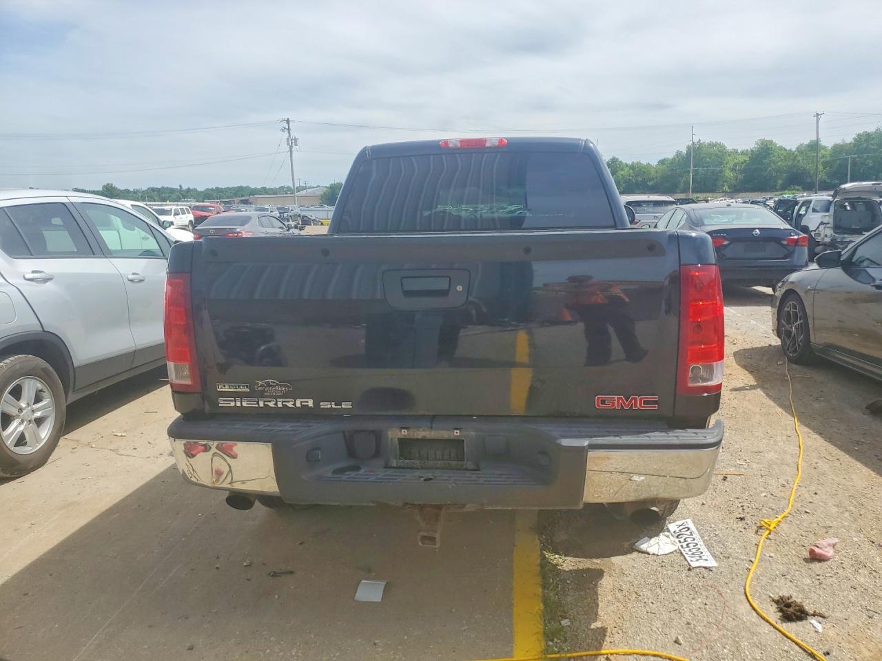 2012 Gmc Sierra K1500 Sle Black vin: 3GTP2VE73CG121780