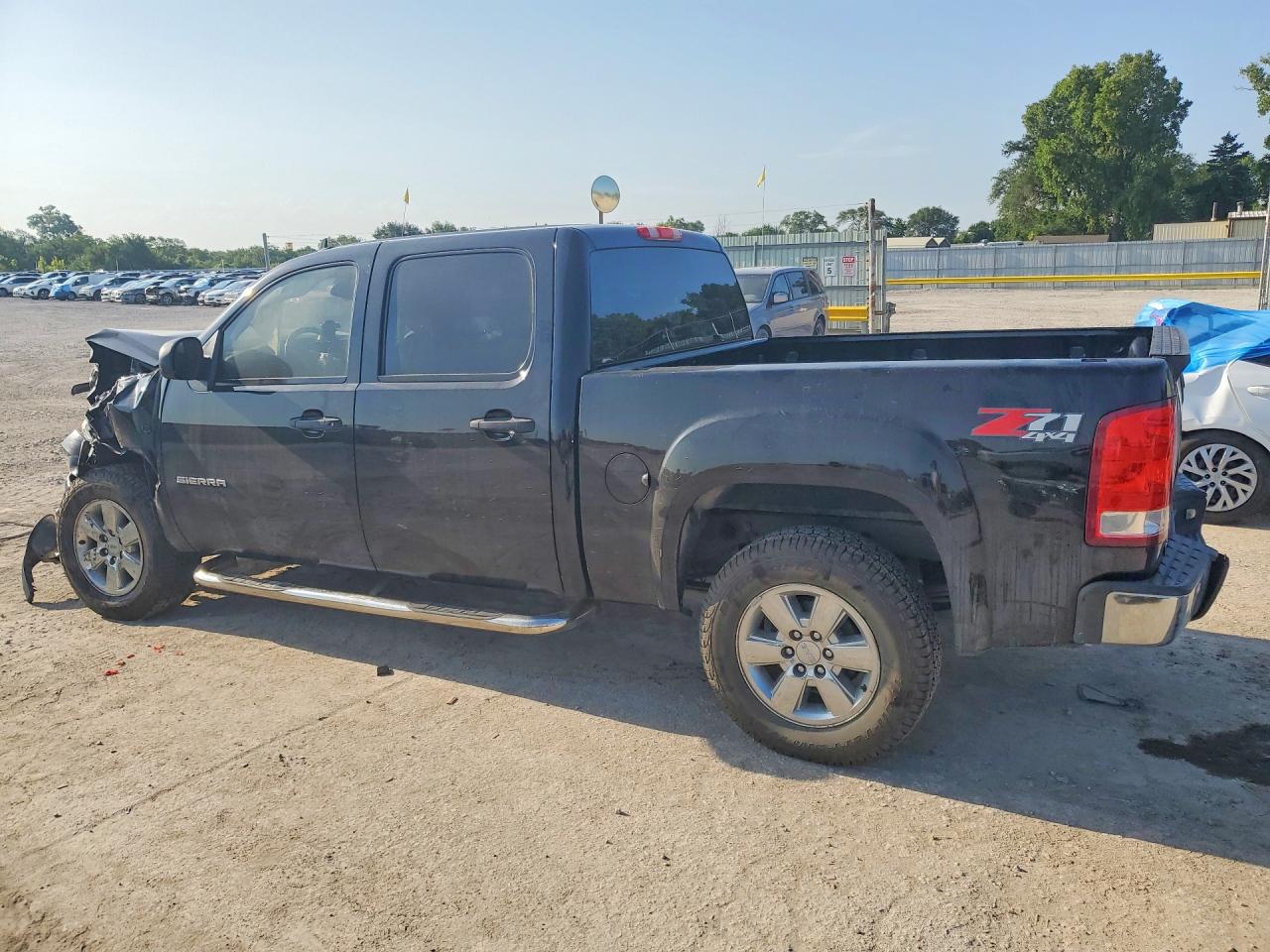 2012 Gmc Sierra K1500 Sle Black vin: 3GTP2VE73CG177542