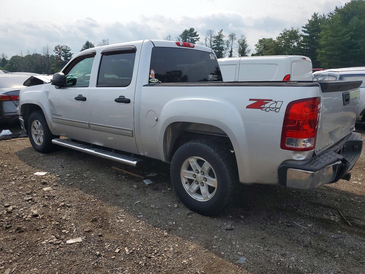 2012 Gmc Sierra K1500 Sle Silver vin: 3GTP2VE73CG233530
