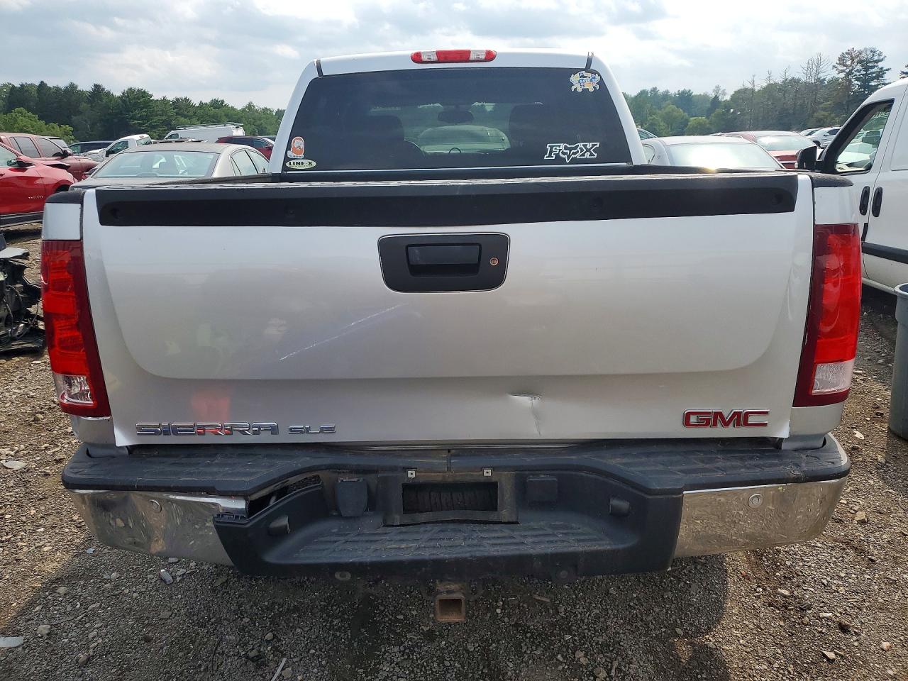 2012 Gmc Sierra K1500 Sle Silver vin: 3GTP2VE73CG233530