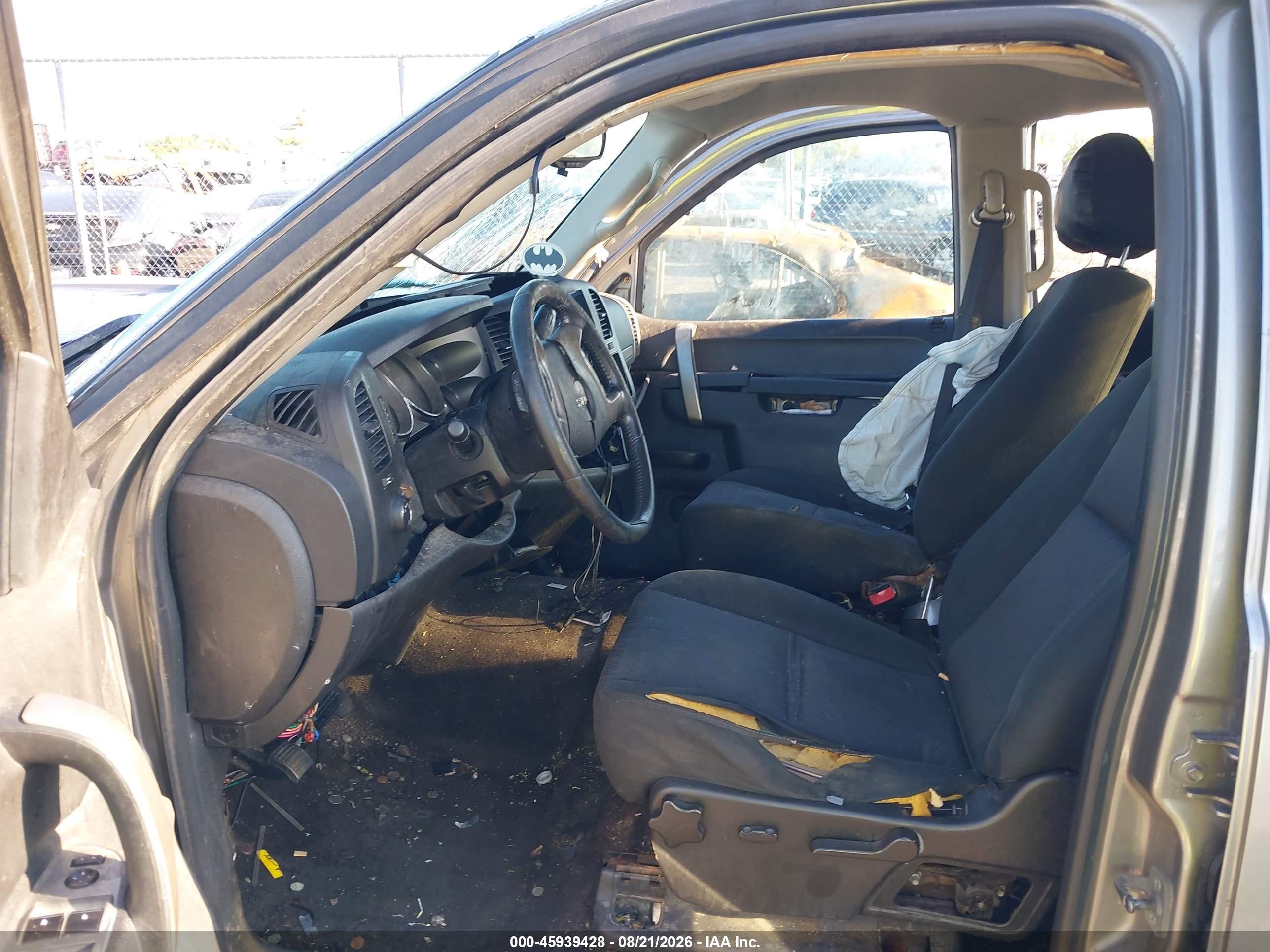 2012 Gmc Sierra 1500 Sle Серый vin: 3GTP2VE73CG251316