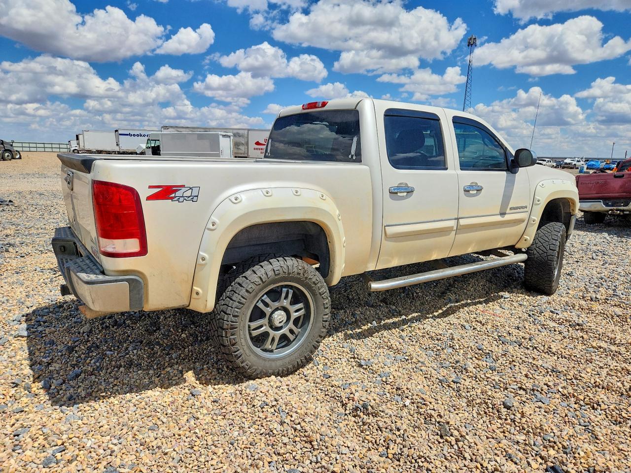 2012 Gmc Sierra K1500 Sle White vin: 3GTP2VE73CG287331