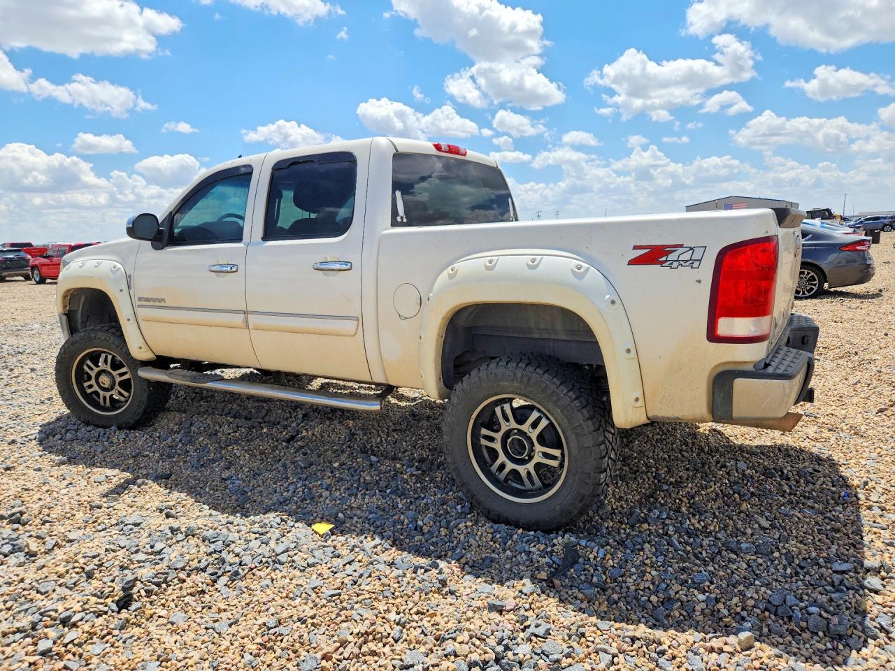 2012 Gmc Sierra K1500 Sle White vin: 3GTP2VE73CG287331