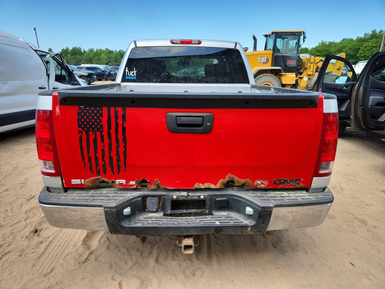 2013 Gmc Sierra K1500 Sle Silver vin: 3GTP2VE73DG164176