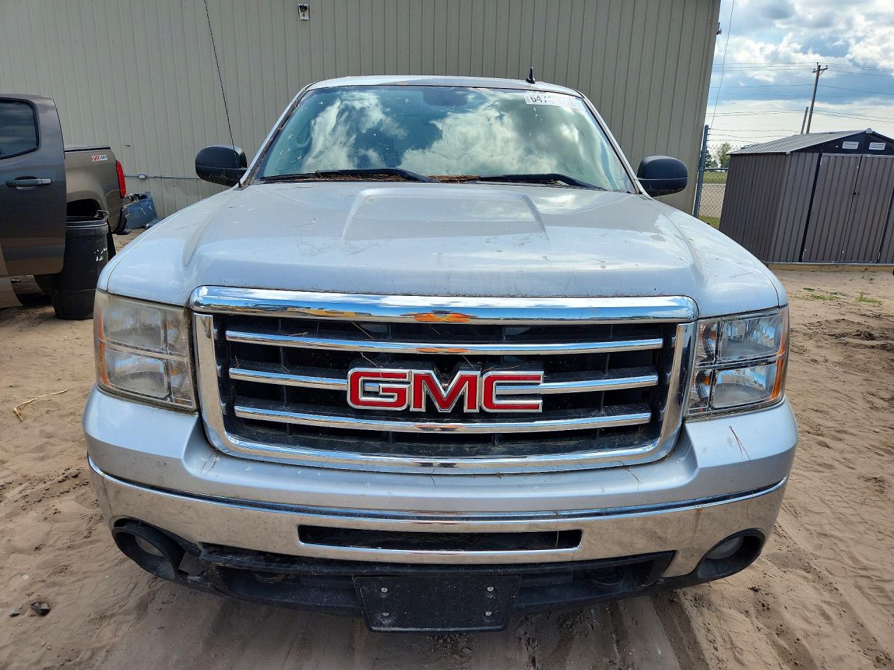 2013 Gmc Sierra K1500 Sle Silver vin: 3GTP2VE73DG164176