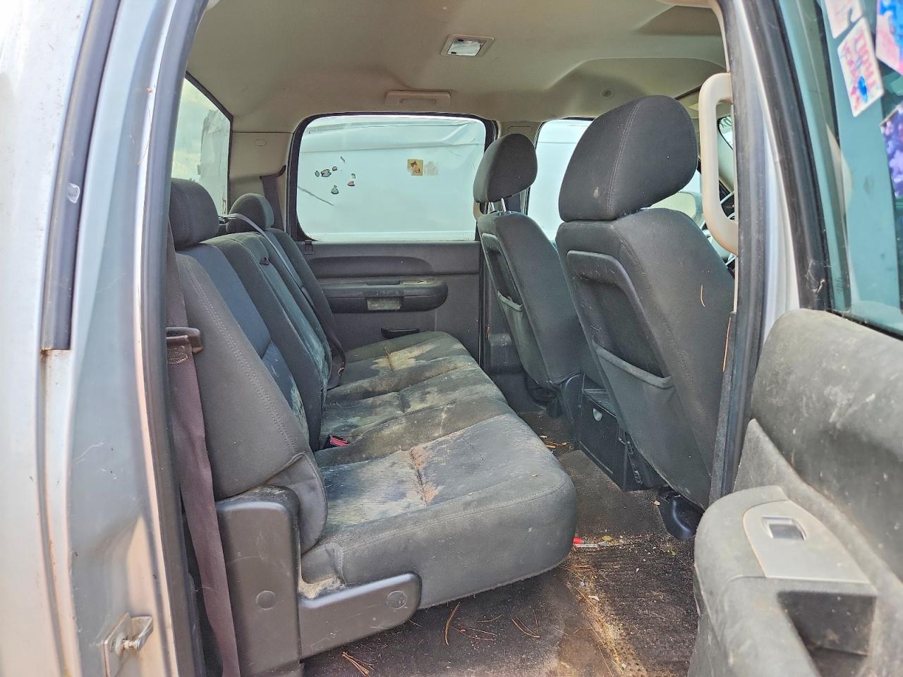2013 Gmc Sierra K1500 Sle Silver vin: 3GTP2VE73DG164176