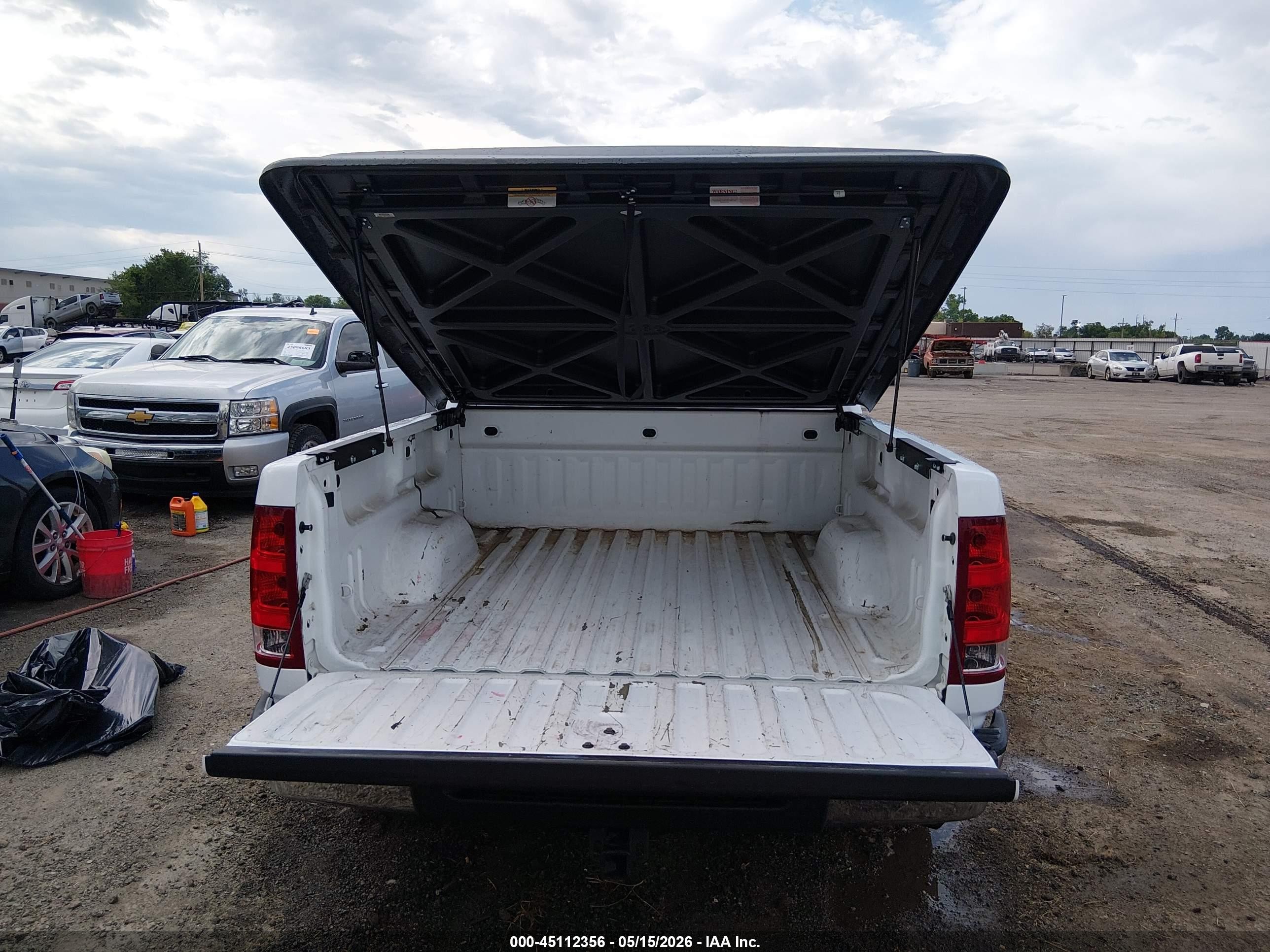 2013 Gmc Sierra 1500 Sle White vin: 3GTP2VE73DG248241