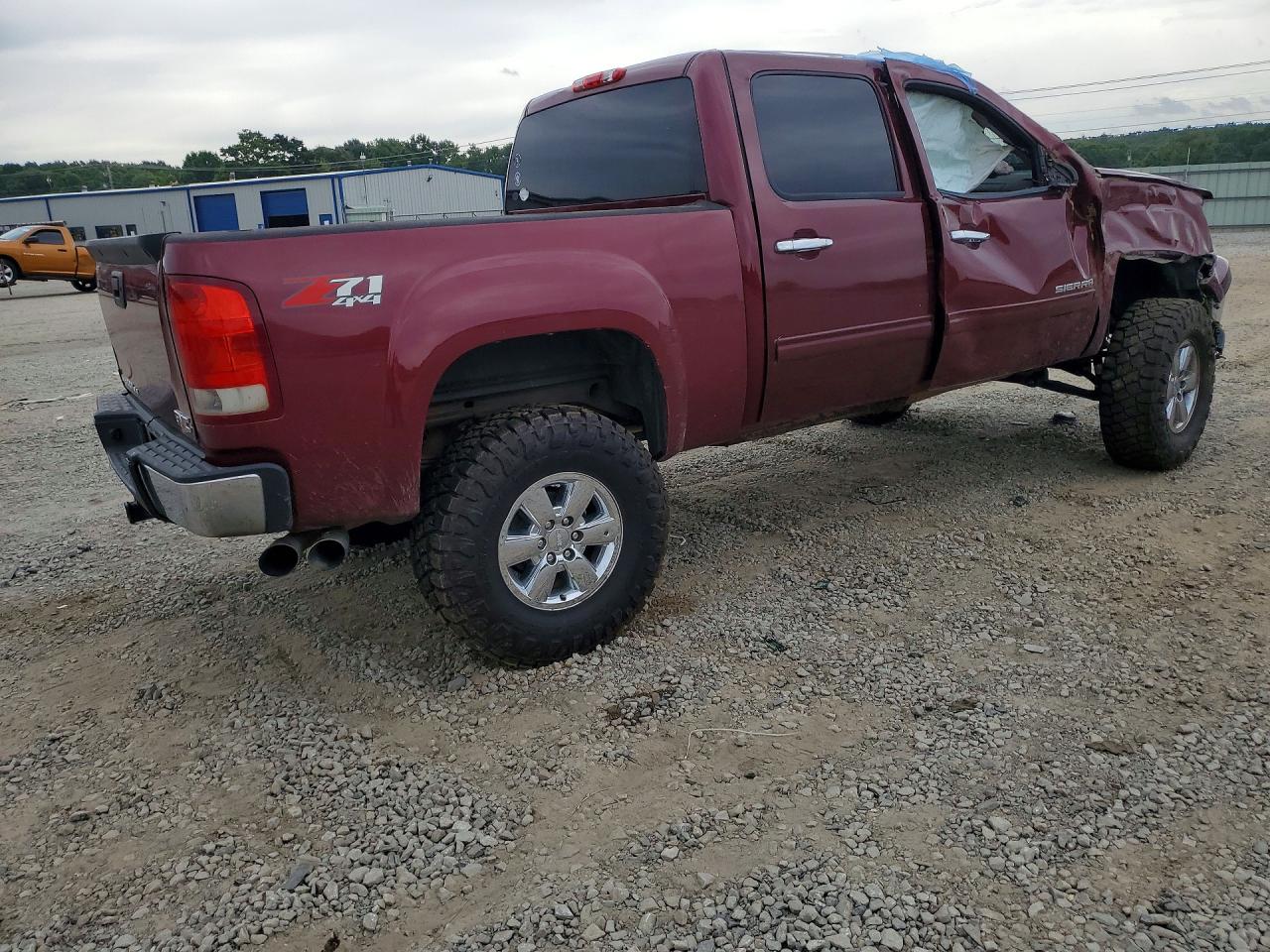2013 Gmc Sierra K1500 Sle Бордовый vin: 3GTP2VE73DG258221
