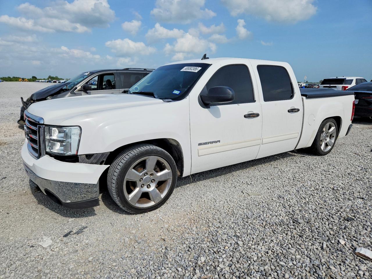 2012 Gmc Sierra K1500 Sle Белый vin: 3GTP2VE74CG120587