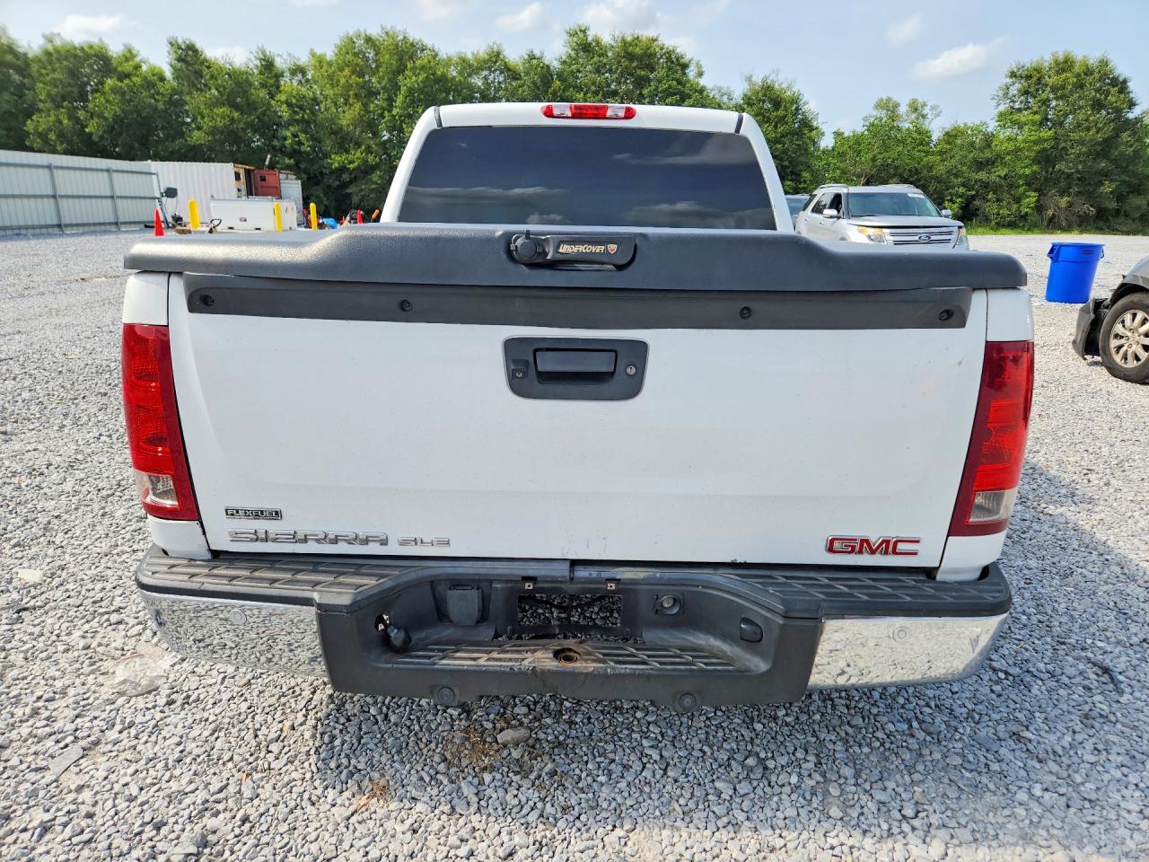 2012 Gmc Sierra K1500 Sle Белый vin: 3GTP2VE74CG120587