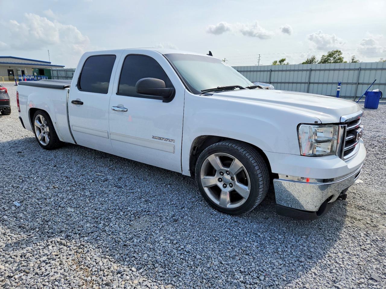 2012 Gmc Sierra K1500 Sle Белый vin: 3GTP2VE74CG120587
