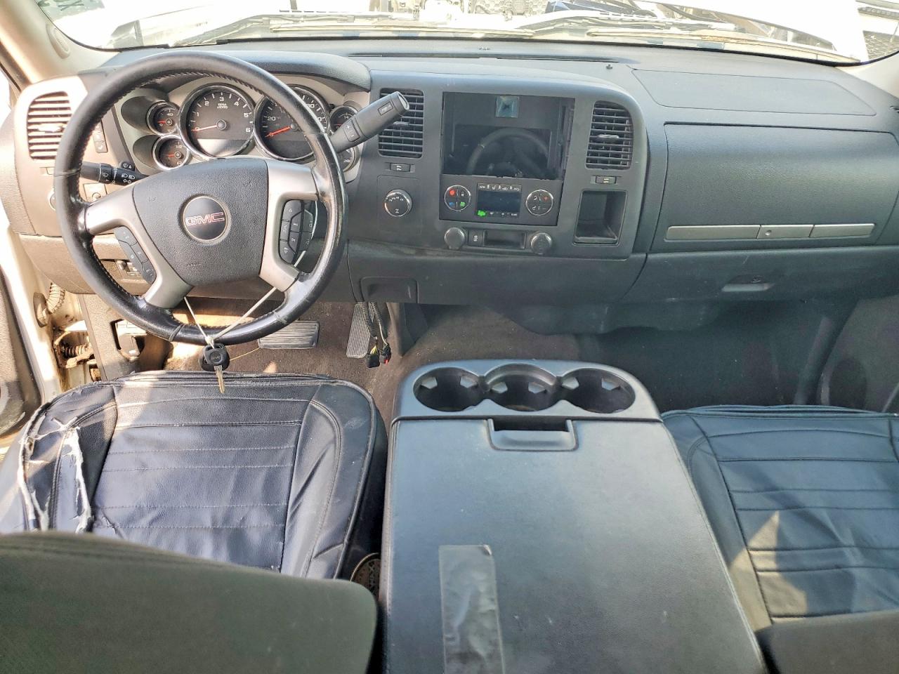 2012 Gmc Sierra K1500 Sle Silver vin: 3GTP2VE74CG227803