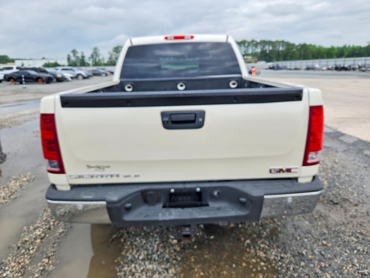 2012 Gmc Sierra K1500 Sle White vin: 3GTP2VE74CG265659