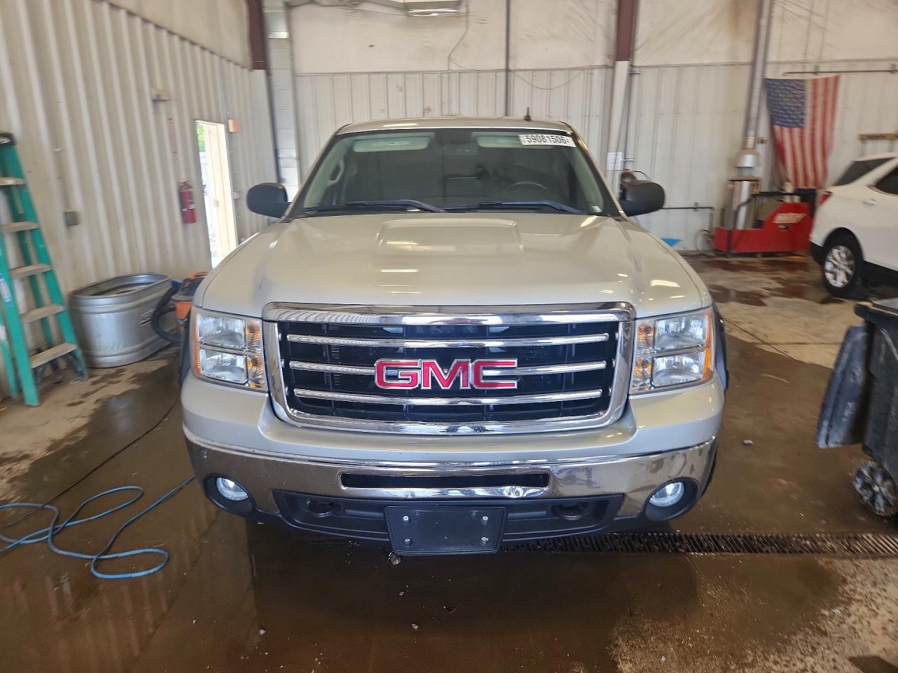 2013 Gmc Sierra K1500 Sle Silver vin: 3GTP2VE74DG153638