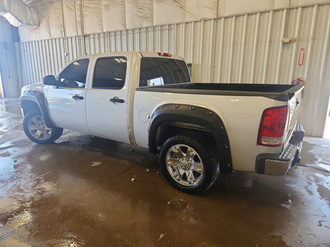 2013 Gmc Sierra K1500 Sle Silver vin: 3GTP2VE74DG153638