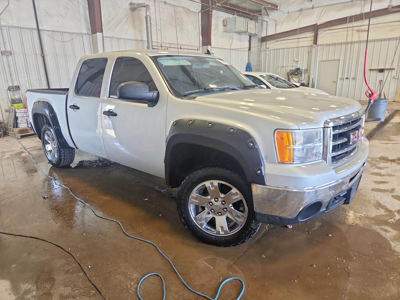 2013 Gmc Sierra K1500 Sle Silver vin: 3GTP2VE74DG153638