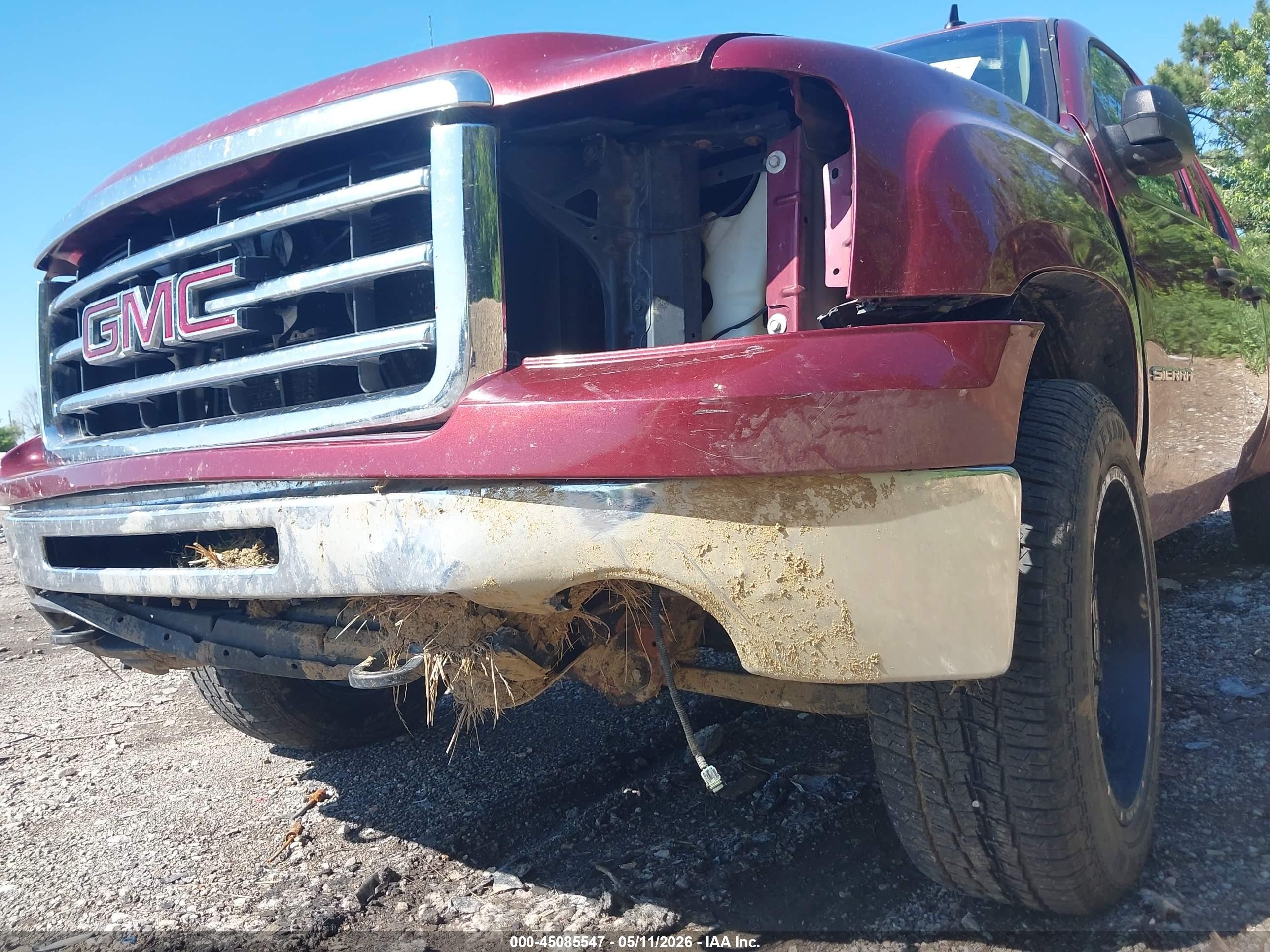 2013 Gmc Sierra 1500 Sle Maroon vin: 3GTP2VE74DG163473