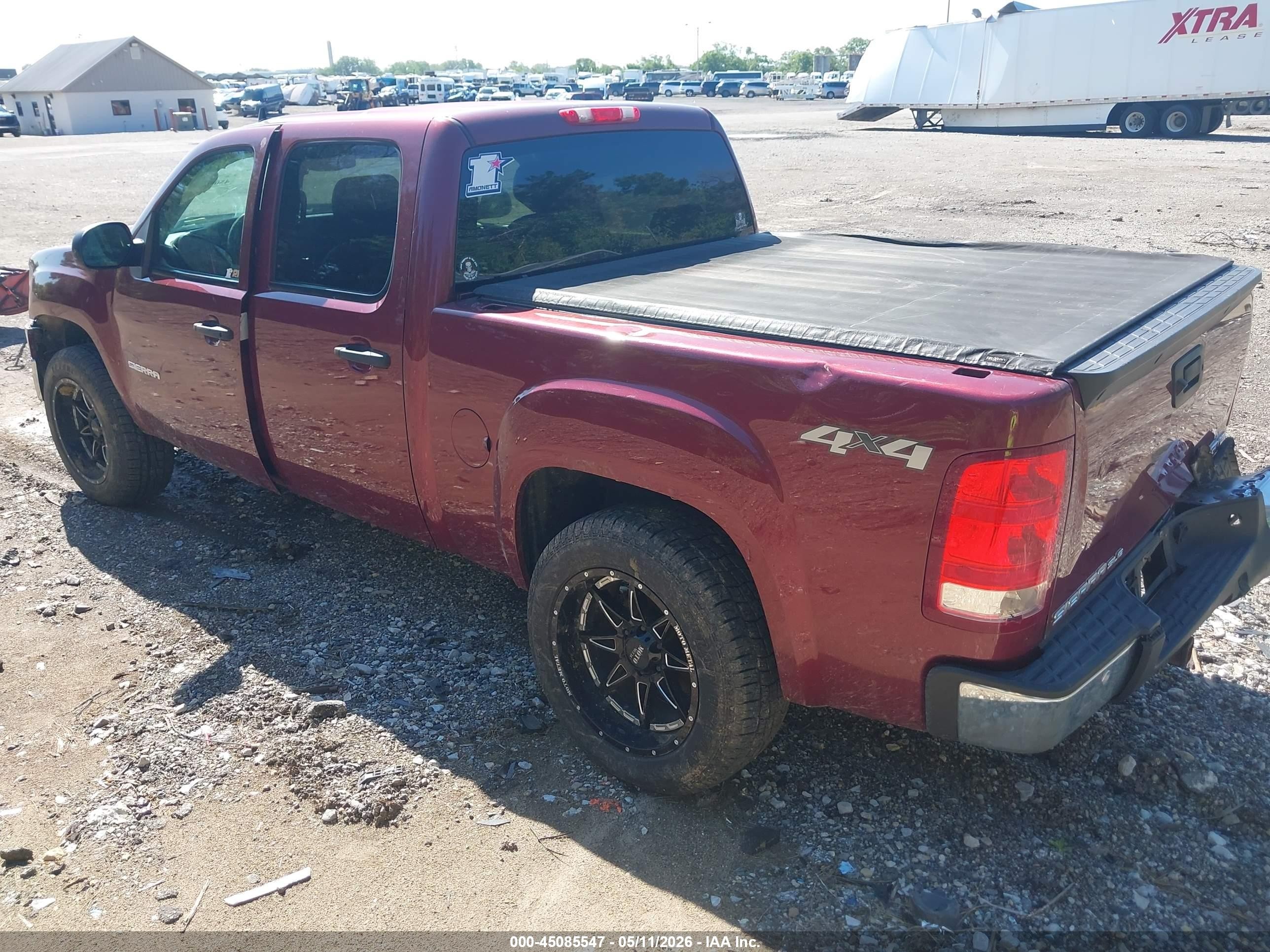 2013 Gmc Sierra 1500 Sle Maroon vin: 3GTP2VE74DG163473