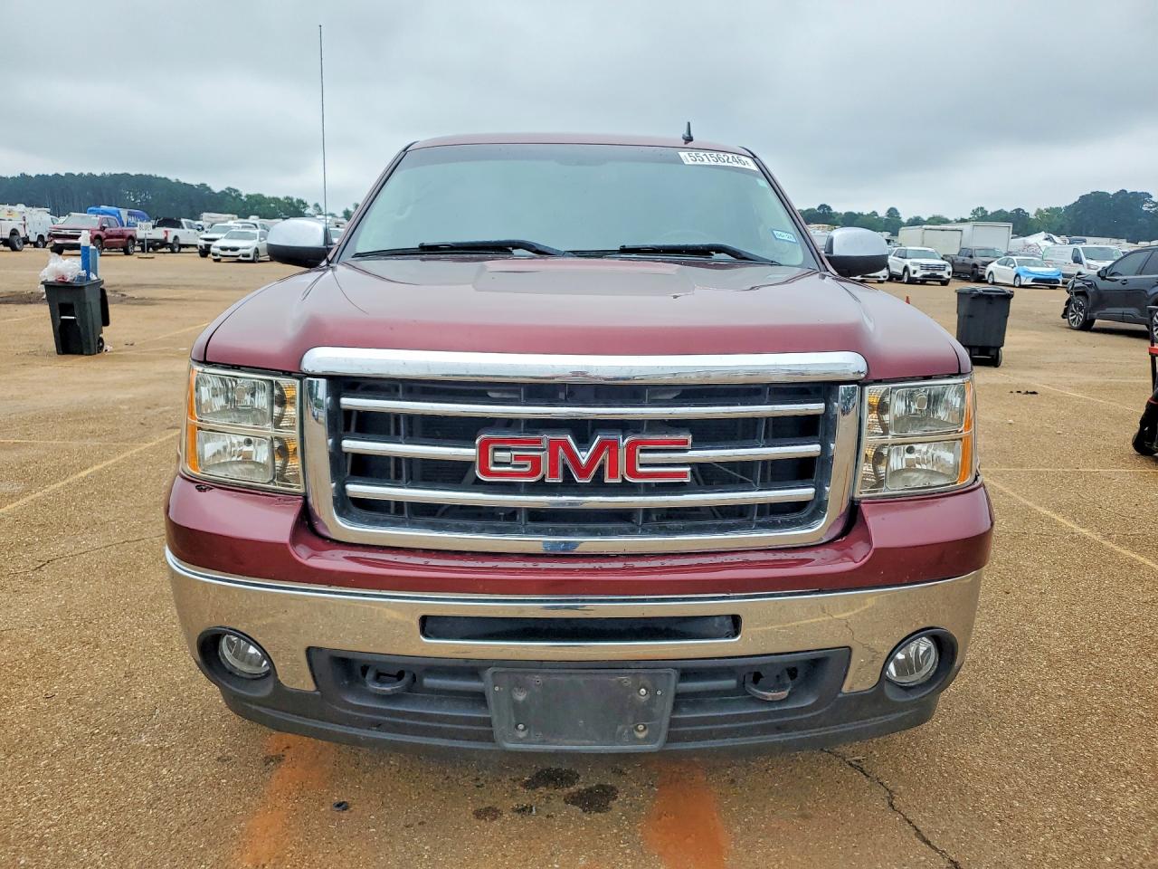 2013 Gmc Sierra K1500 Sle Red vin: 3GTP2VE74DG170813