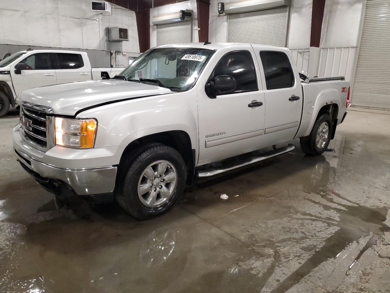 2013 Gmc Sierra K1500 Sle Silver vin: 3GTP2VE74DG264898