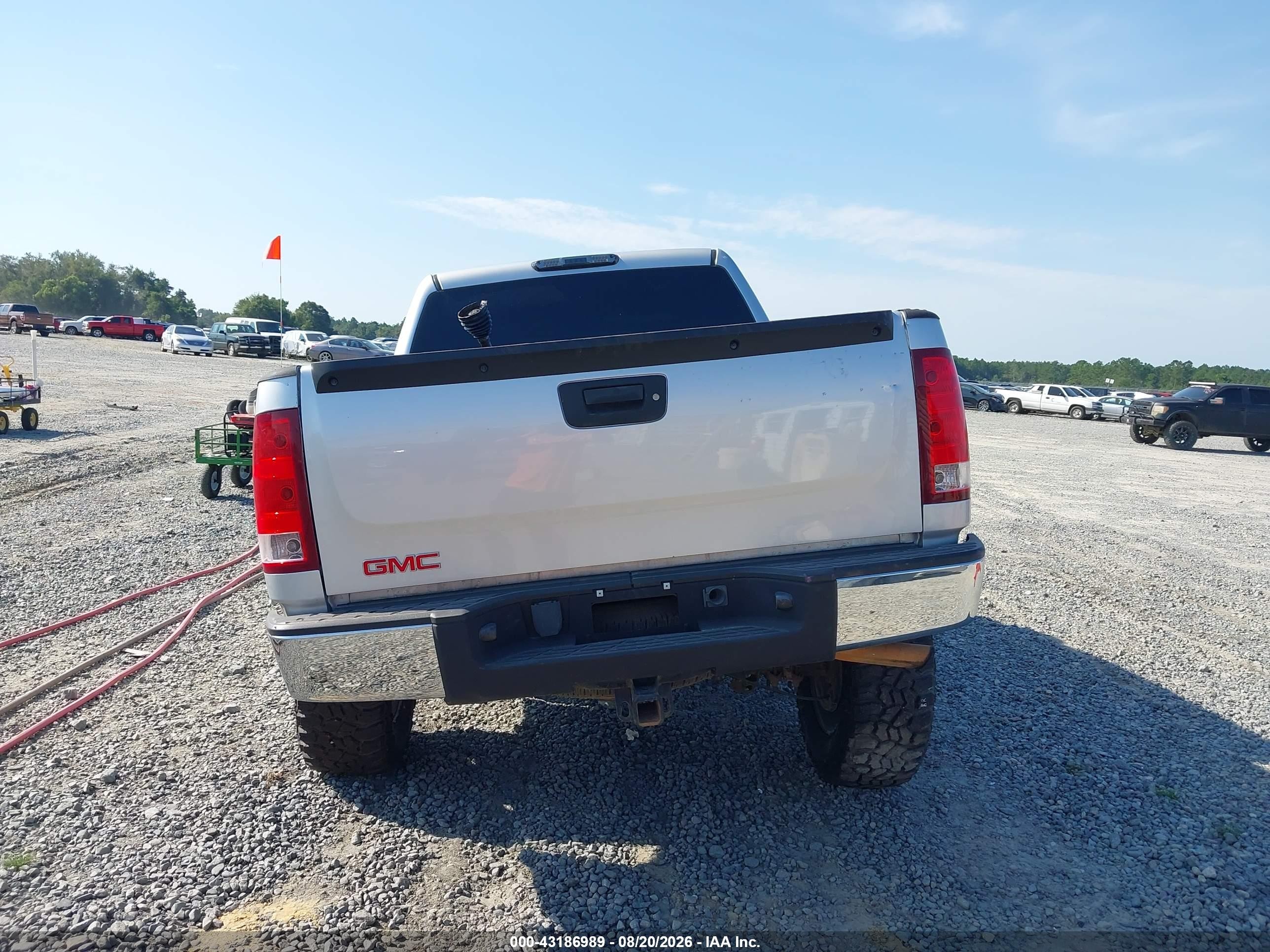 2013 Gmc Sierra 1500 Sle Silver vin: 3GTP2VE74DG323268
