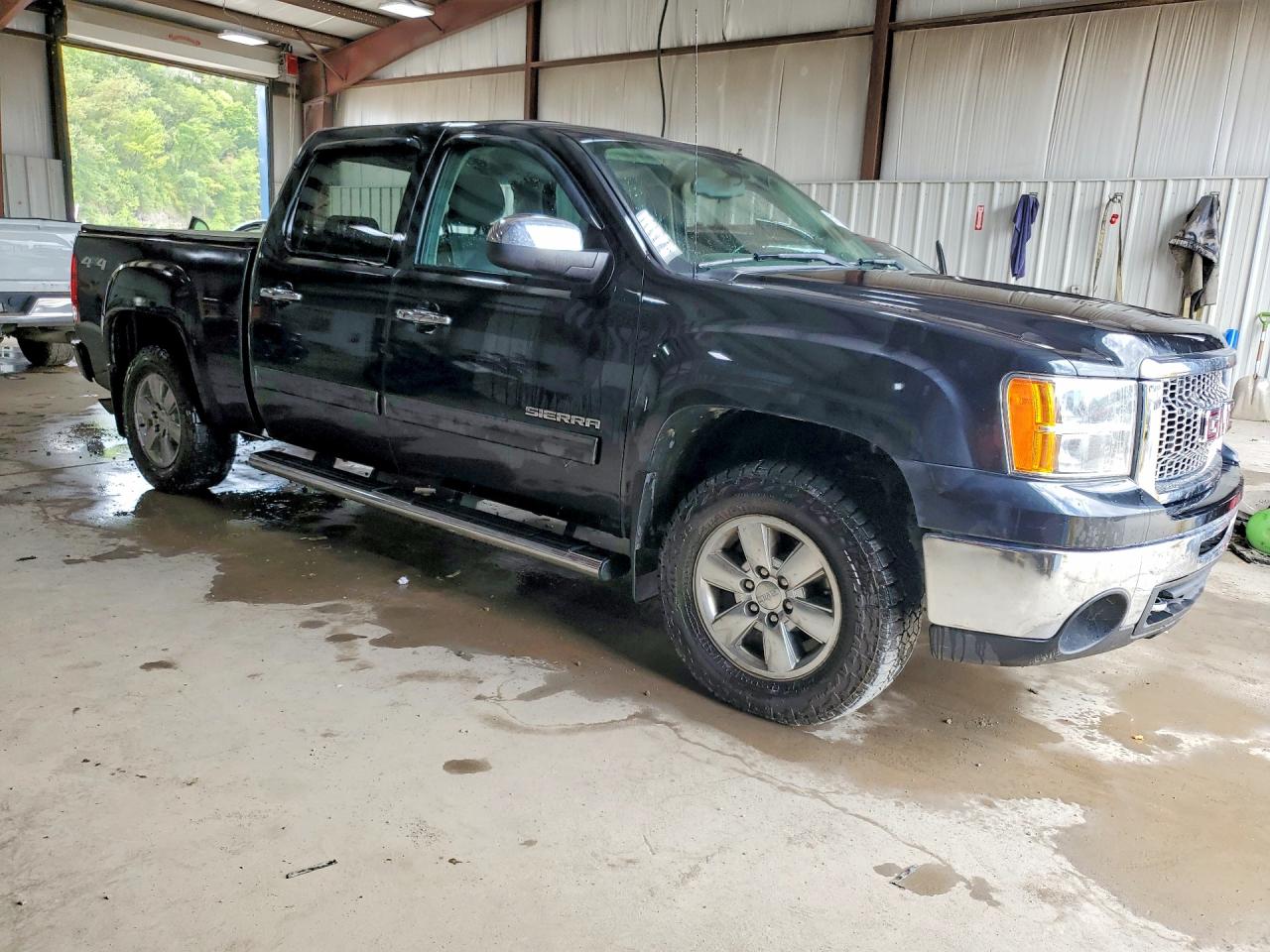 2012 Gmc Sierra K1500 Sle Black vin: 3GTP2VE75CG237840
