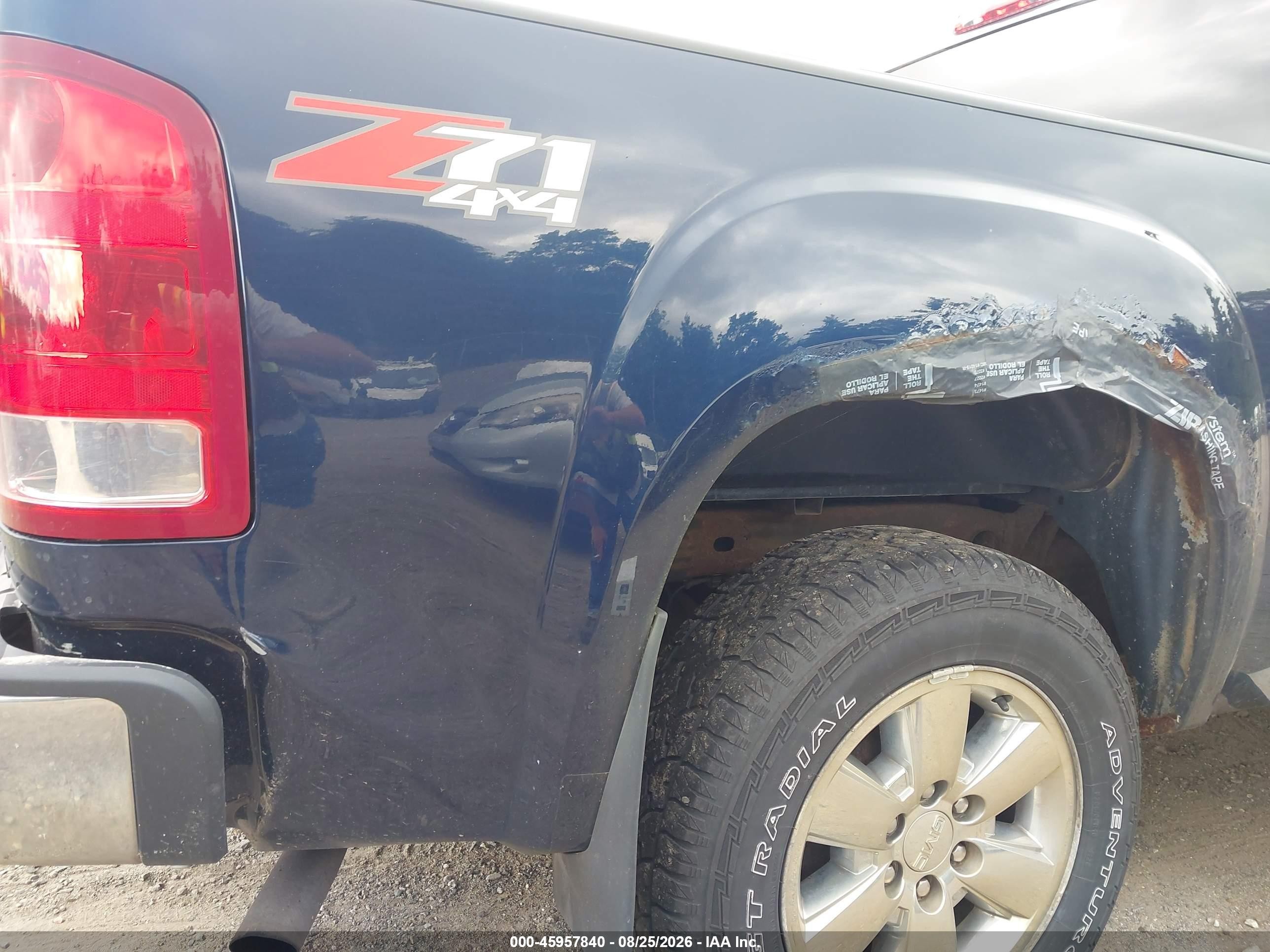 2012 Gmc Sierra 1500 Sle Dark Blue vin: 3GTP2VE75CG280509