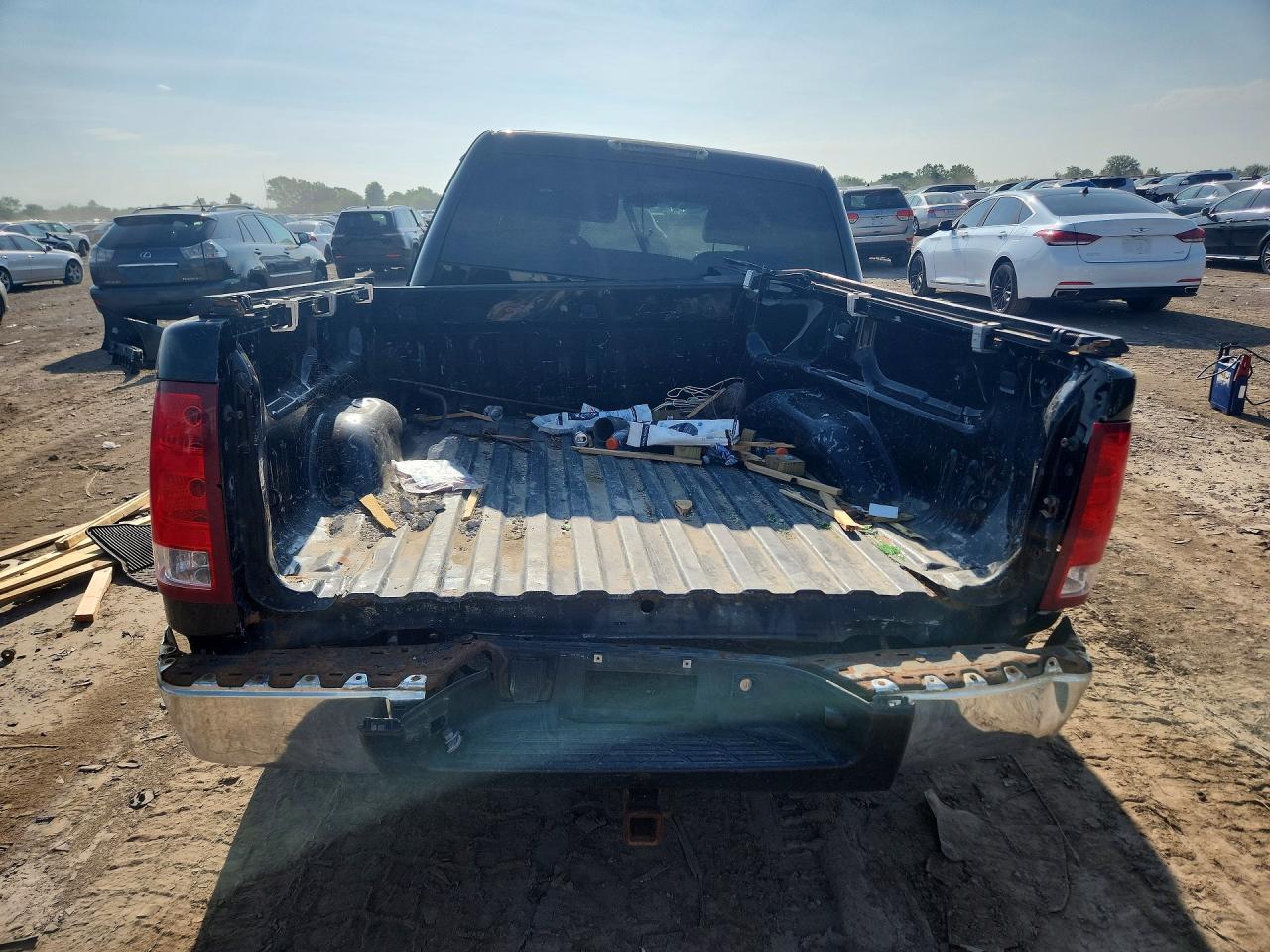 2012 Gmc Sierra K1500 Sle Black vin: 3GTP2VE75CG291817