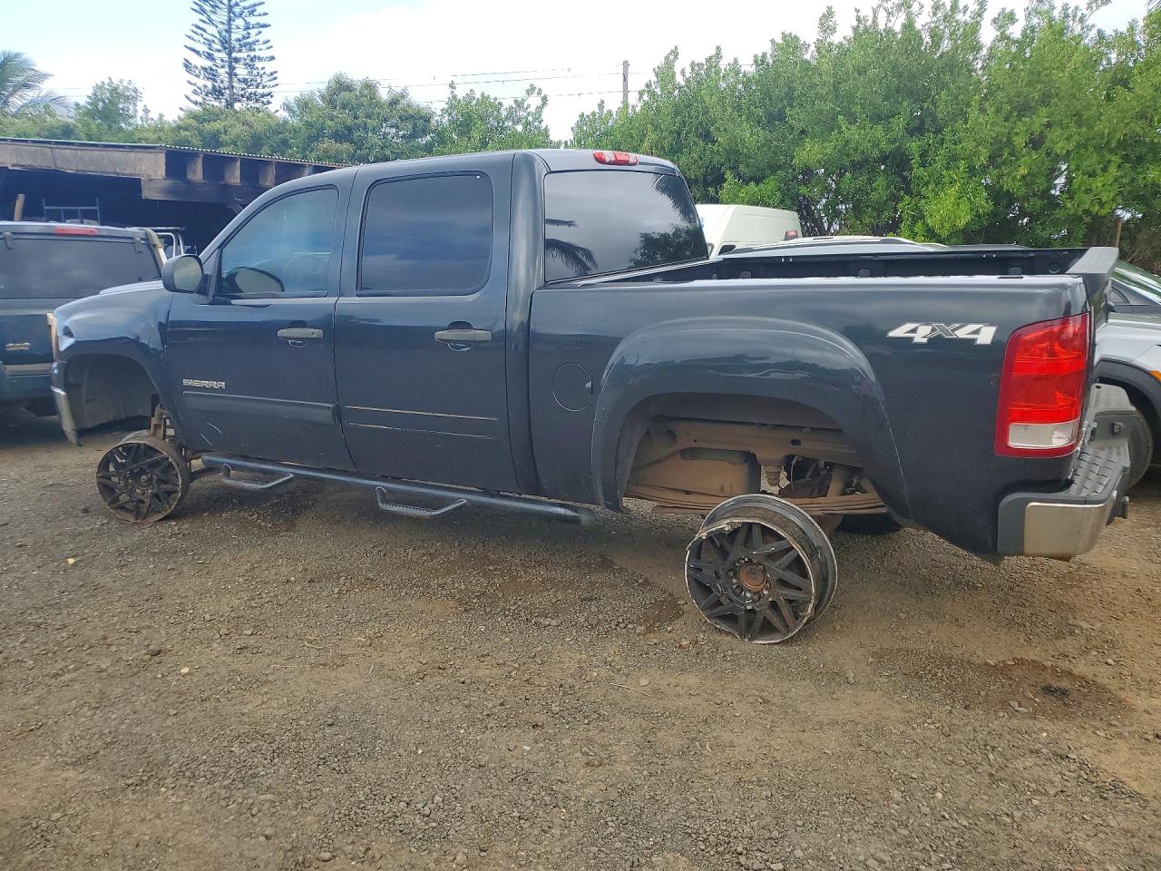 2012 Gmc Sierra K1500 Sle Black vin: 3GTP2VE75CG297343