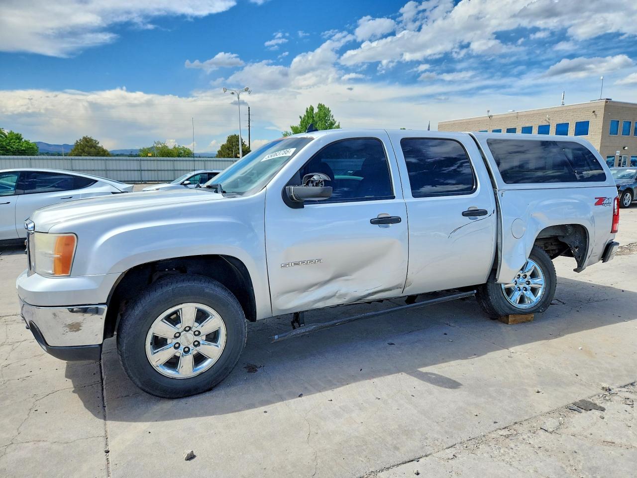 2012 Gmc Sierra K1500 Sle Серебряный vin: 3GTP2VE75CG307739