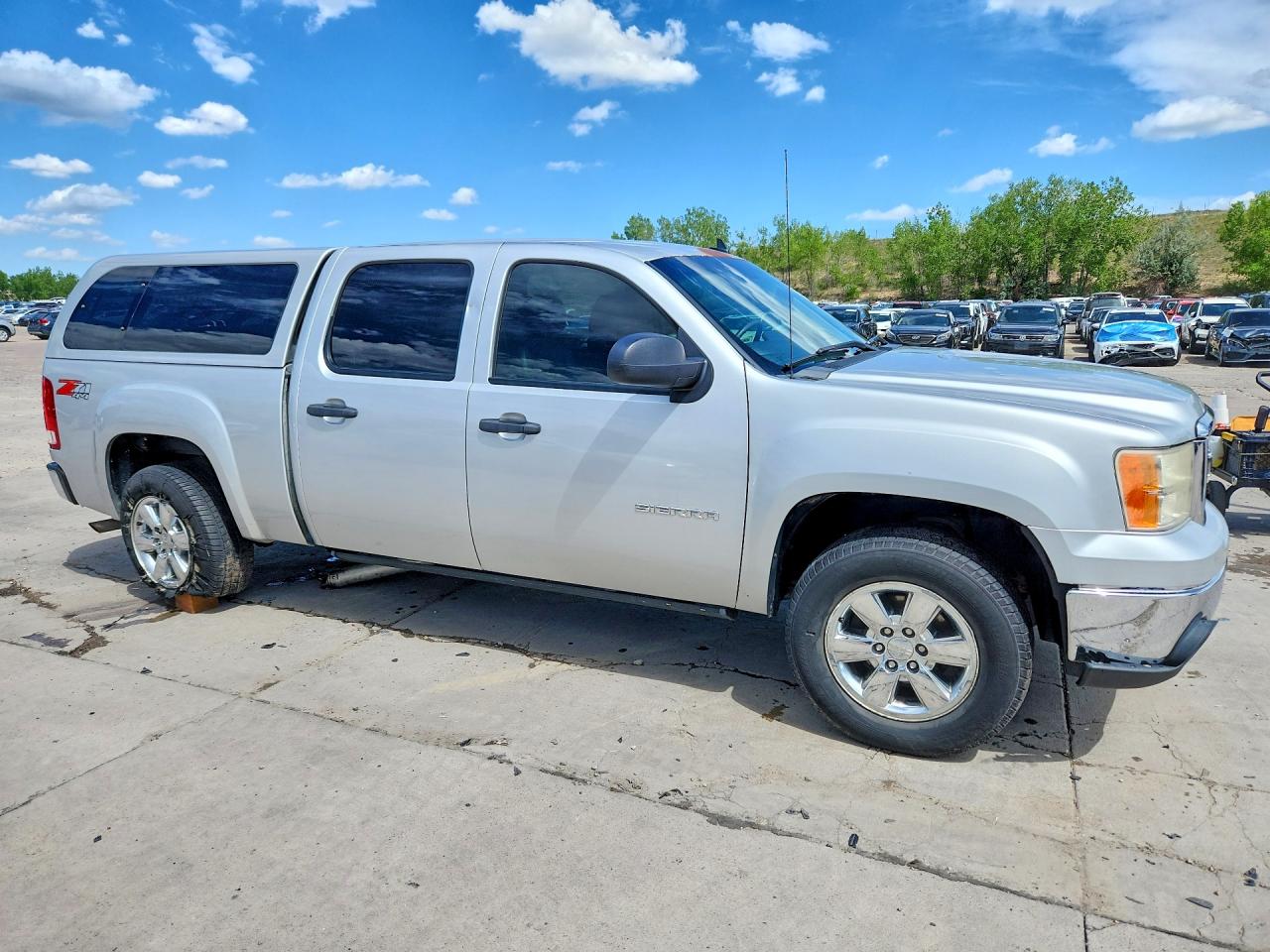 2012 Gmc Sierra K1500 Sle Серебряный vin: 3GTP2VE75CG307739
