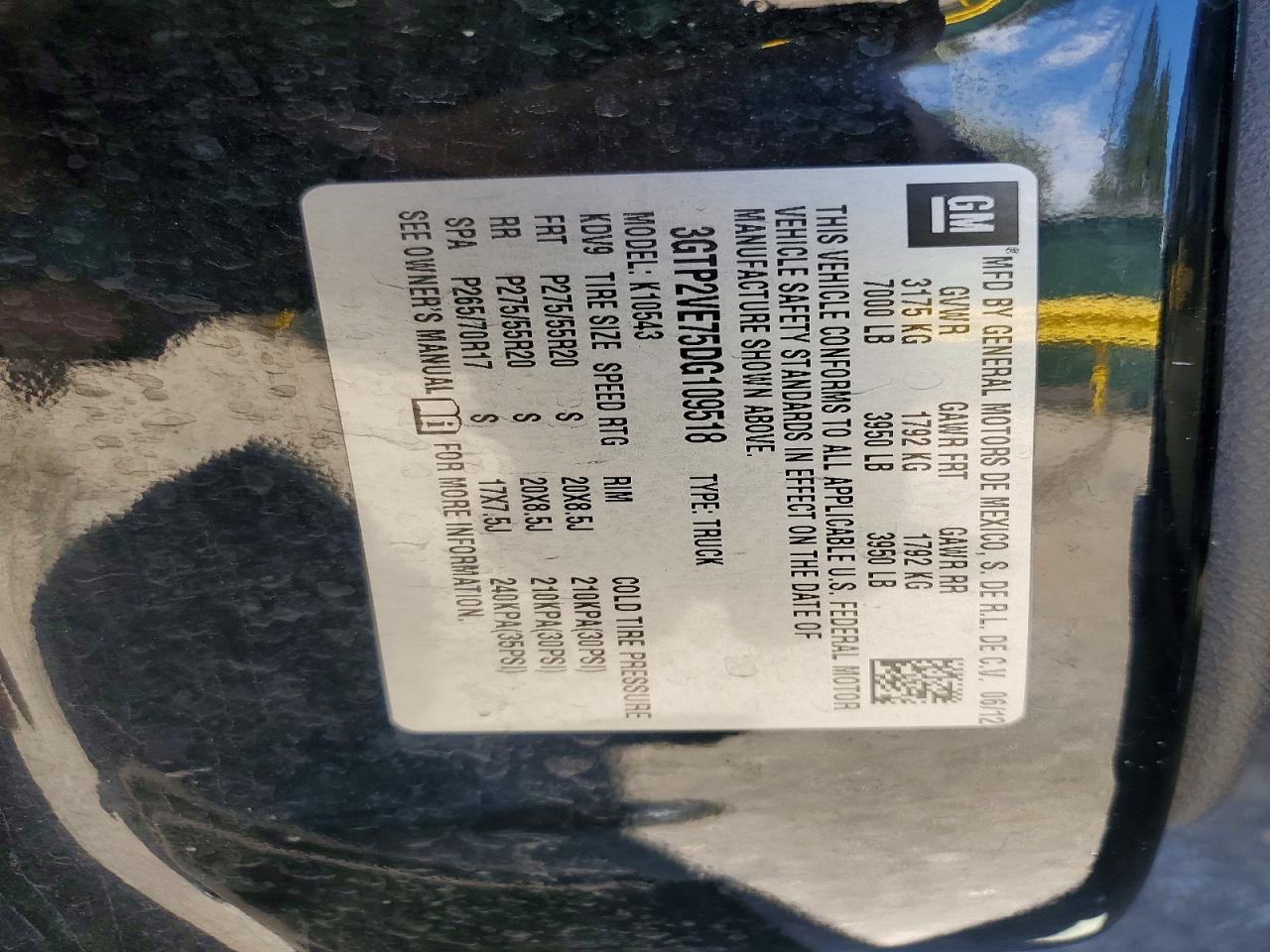 2013 Gmc Sierra K1500 Sle Black vin: 3GTP2VE75DG109518