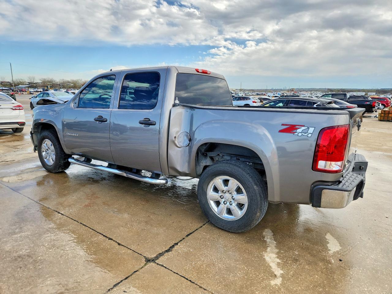 2013 Gmc Sierra K1500 Sle Brown vin: 3GTP2VE75DG146570