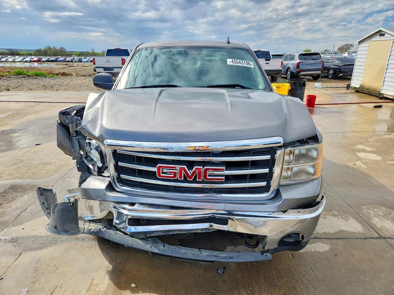 2013 Gmc Sierra K1500 Sle Brown vin: 3GTP2VE75DG146570