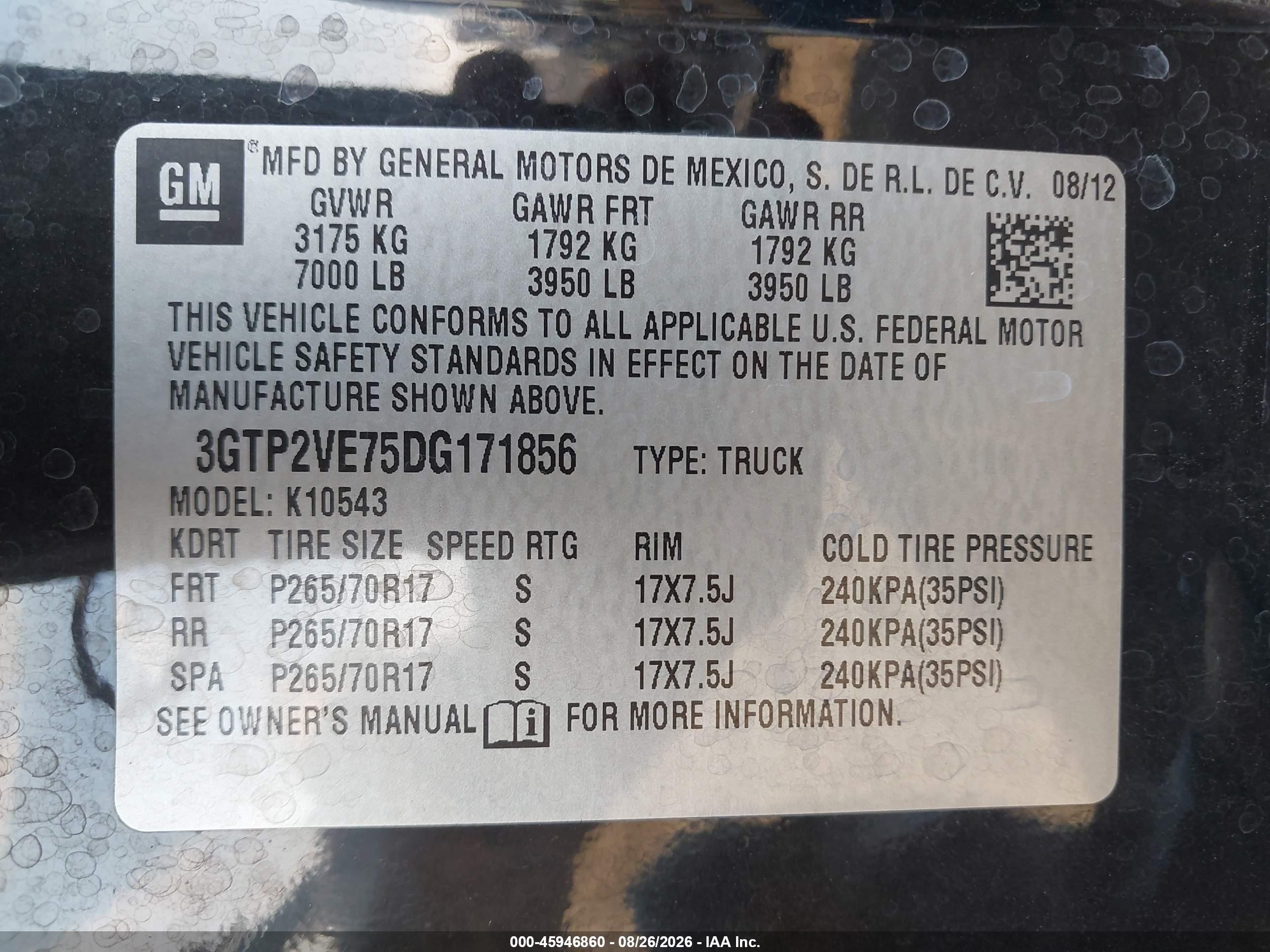 2013 Gmc Sierra 1500 Sle Black vin: 3GTP2VE75DG171856