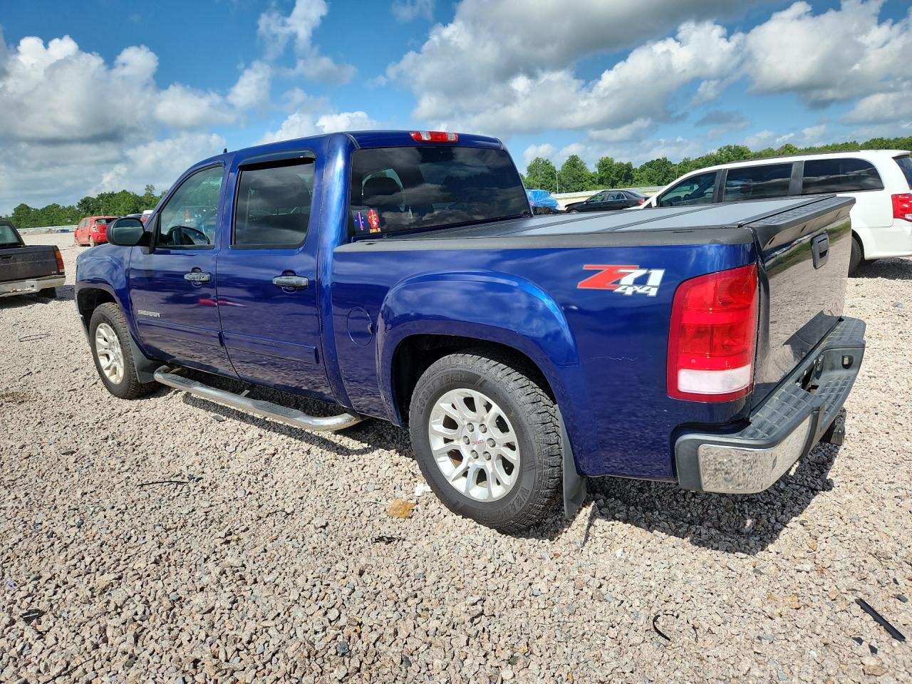 2013 Gmc Sierra K1500 Sle Синий vin: 3GTP2VE75DG241033