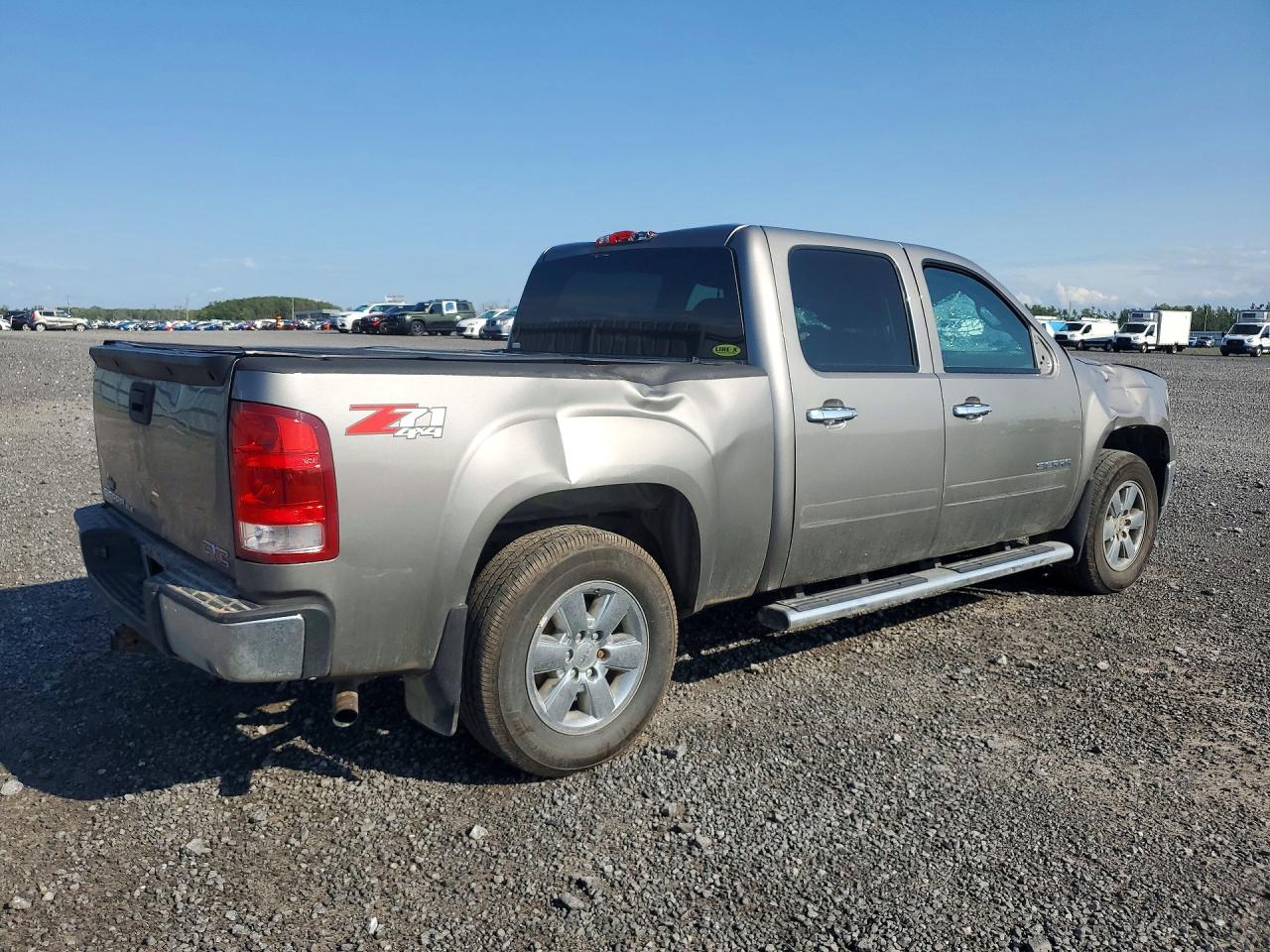 2013 Gmc Sierra K1500 Sle Gray vin: 3GTP2VE75DG246698