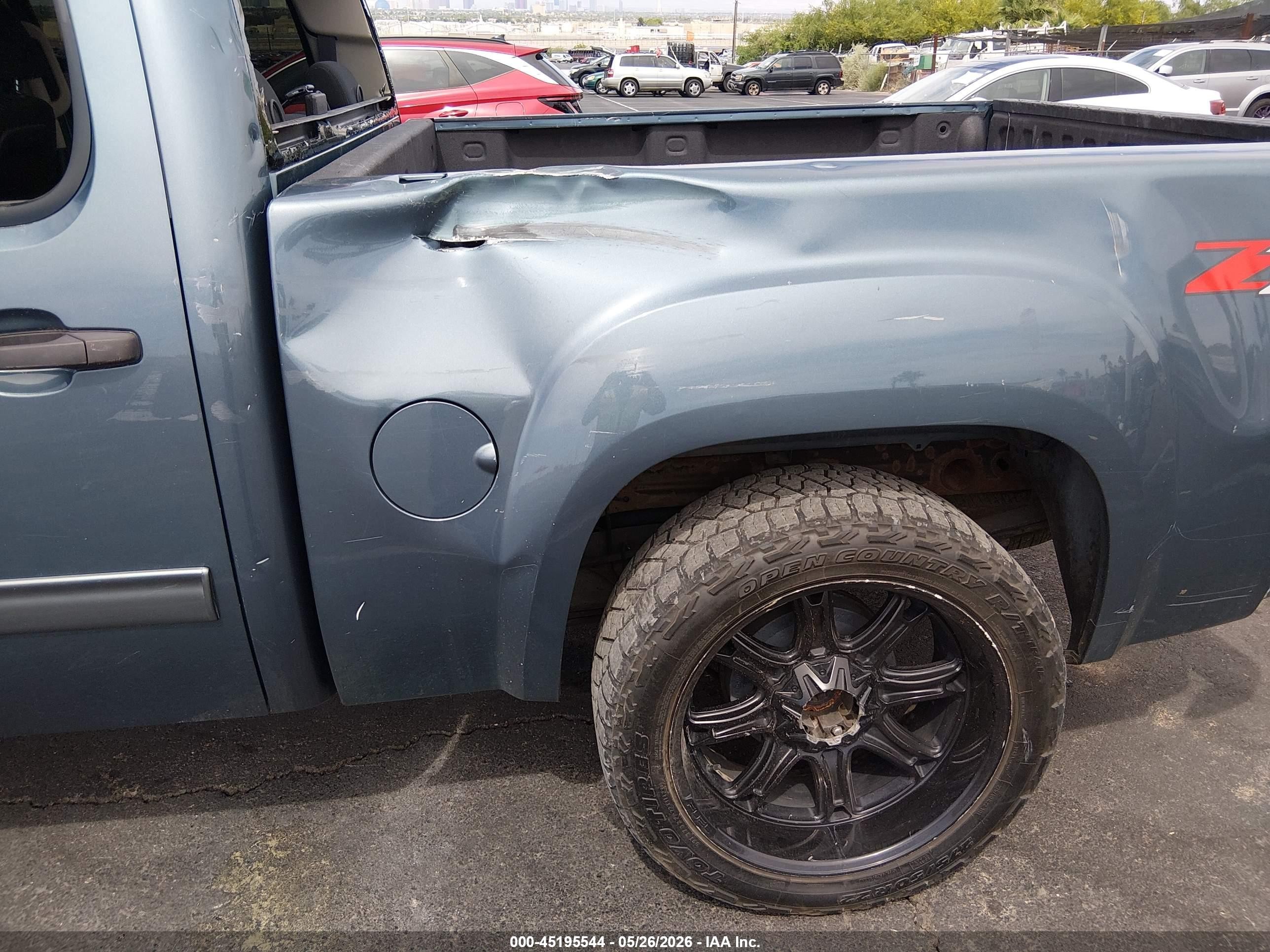 2013 Gmc Sierra 1500 Sle Blue vin: 3GTP2VE75DG346672