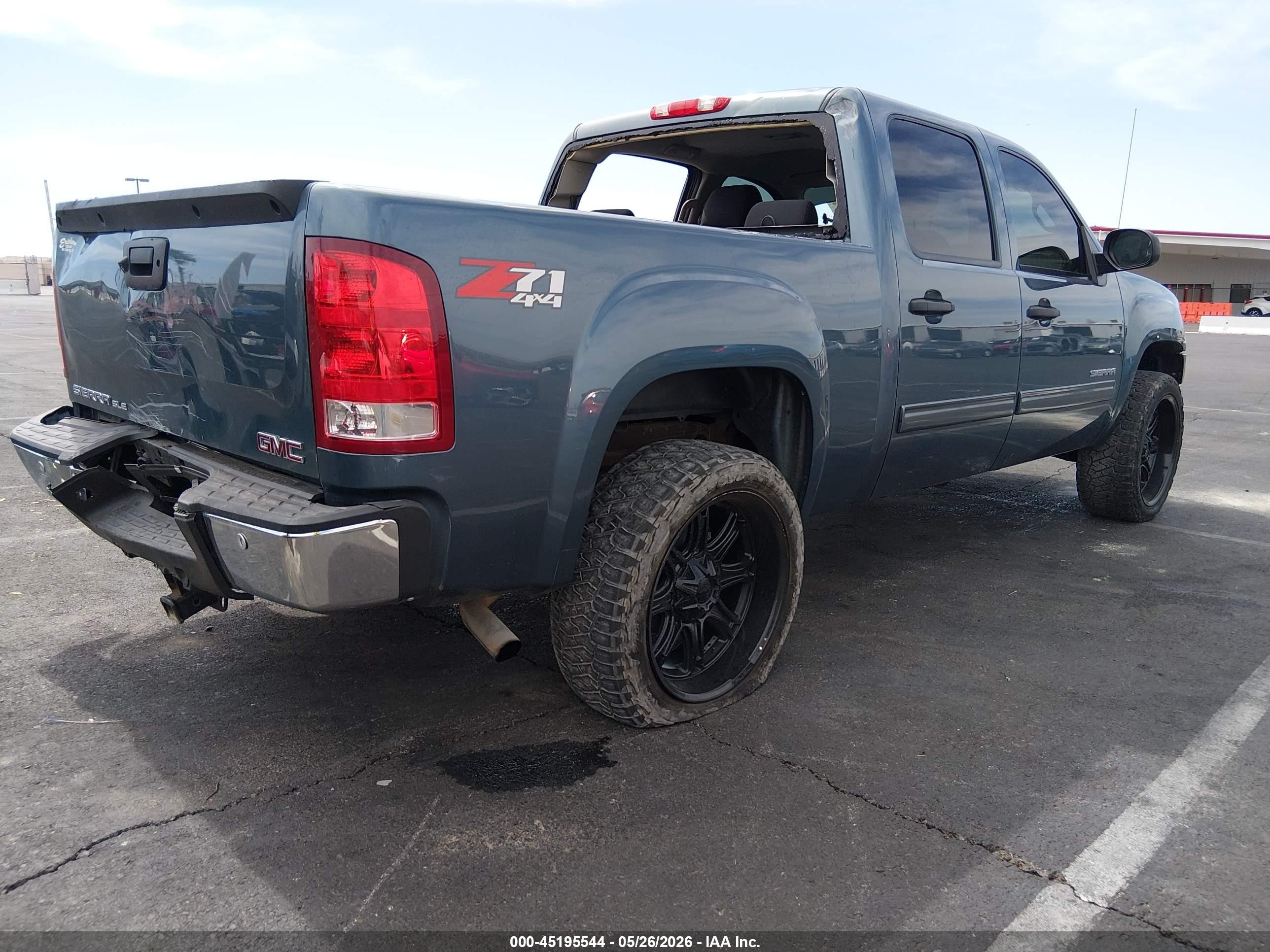 2013 Gmc Sierra 1500 Sle Blue vin: 3GTP2VE75DG346672