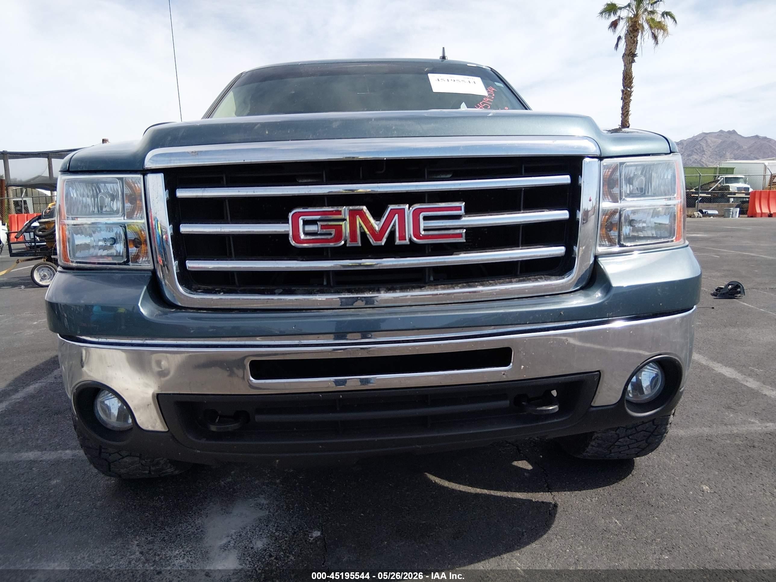 2013 Gmc Sierra 1500 Sle Blue vin: 3GTP2VE75DG346672