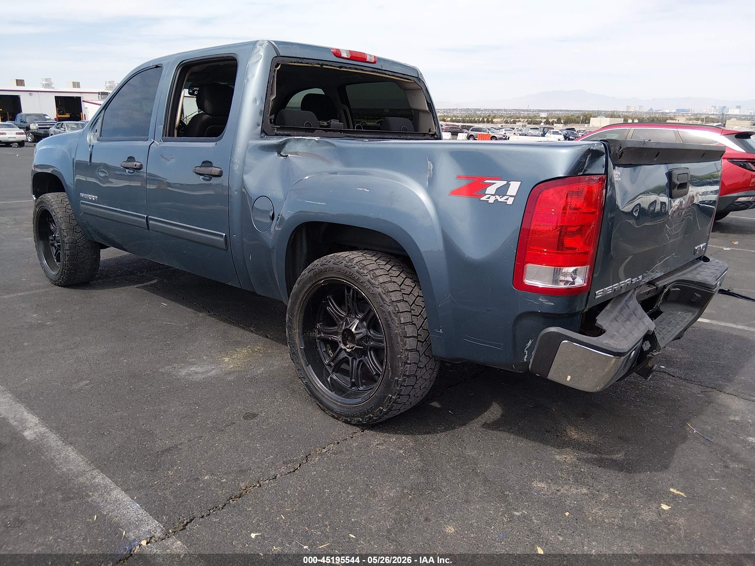 2013 Gmc Sierra 1500 Sle Blue vin: 3GTP2VE75DG346672